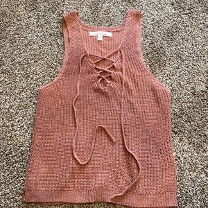 Women’s crochet tank top